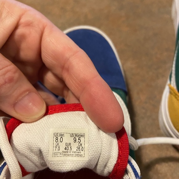 Multi color Vans - Picture 3 of 4